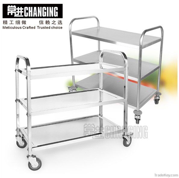 stainless steel service trolleys