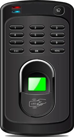 RS485,USB rfid biometric fingerprint access control and time attendance system YET-TF10