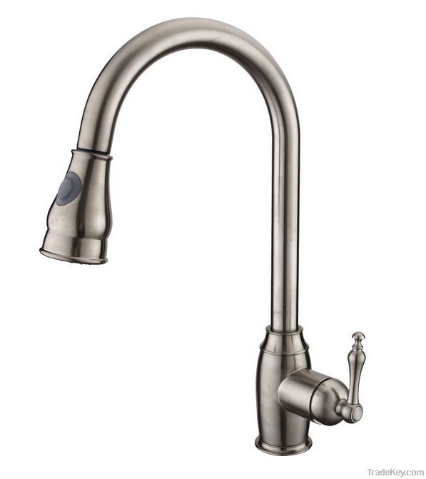 cUPC pull-down kitchen faucet