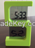 "S" type digital clock