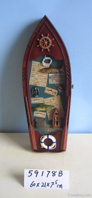 Wooden key box, frame, wooden crafts,