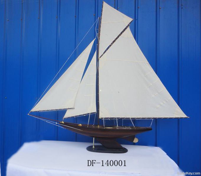 wooden ship modelAntique wooden ship model, wooden sail boat model, me