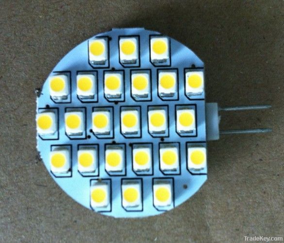 Flat LED G4 light 24XSMD3528 12V 1.5W 120lm