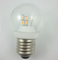 LED bulb light G45 360 degree Beam Angle 3W 250L