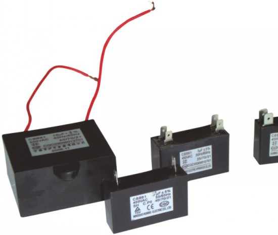 AC motor capacitor