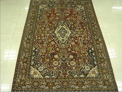 Chinese silk carpet silk rug tapestry hand-made