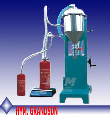 fire extinguisher filling machine equipment powder filler