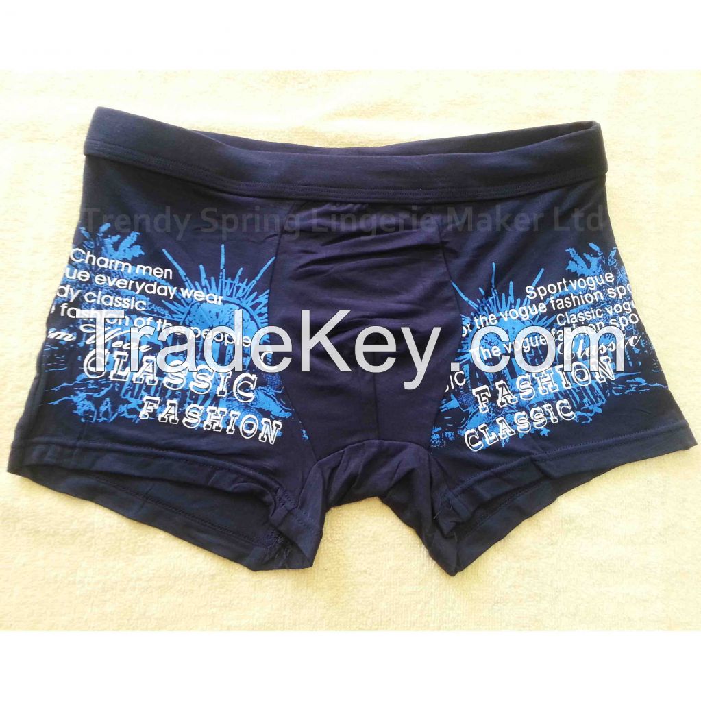New!--Men's Printing Underwear with Cheap Price