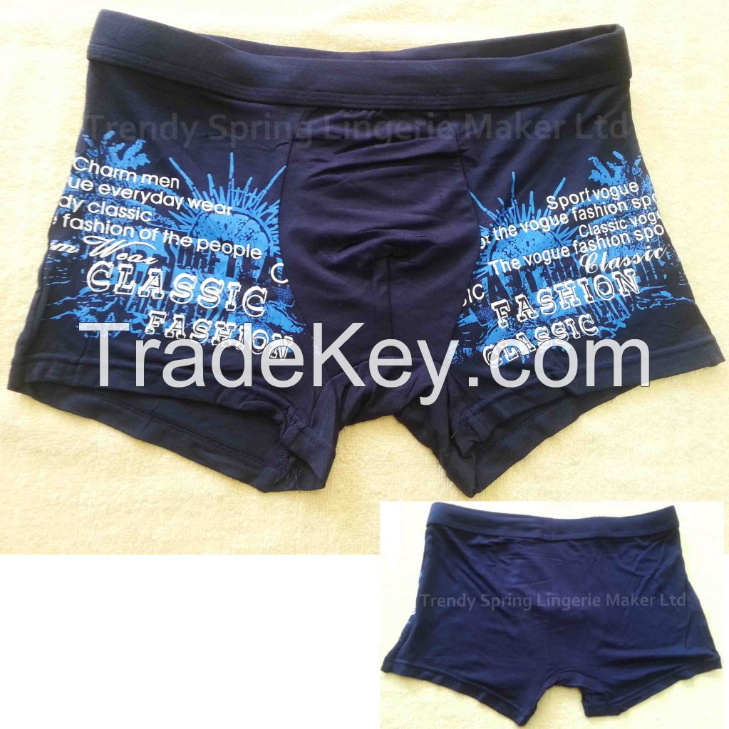 New!--Men's Printing Underwear with Cheap Price