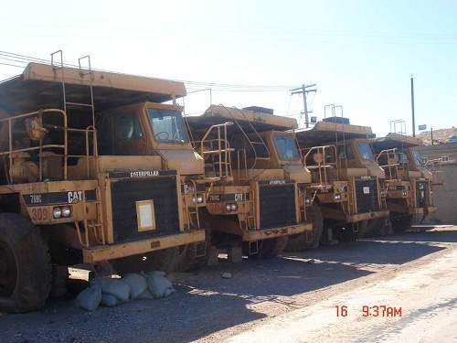 CAT 769c dump truck