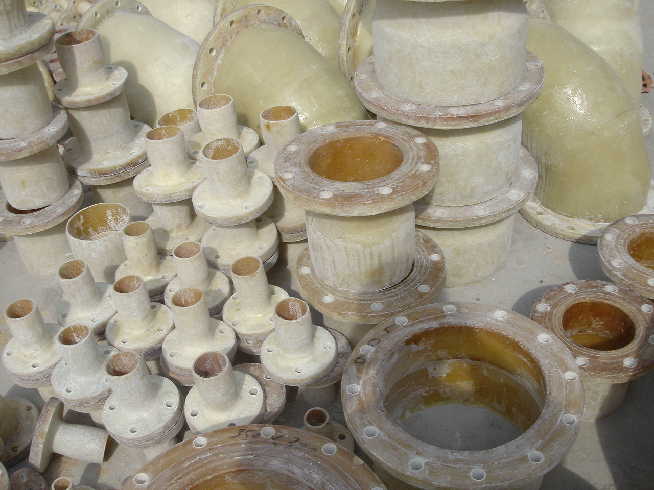 FRP, GRP Fittings By HangZhou Linan Hualong preserve Glass Fiber CO., LTD.,