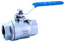 2PC S. S. Threaded End Ball Valve