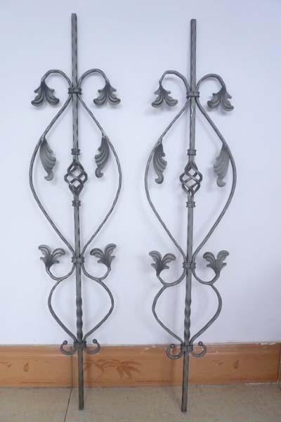 Wrought iron baluster