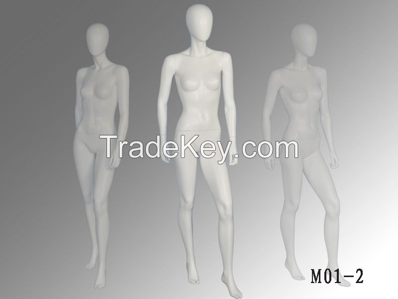 Cheap full of body semi-abstract New Fiberglass female Mannequin