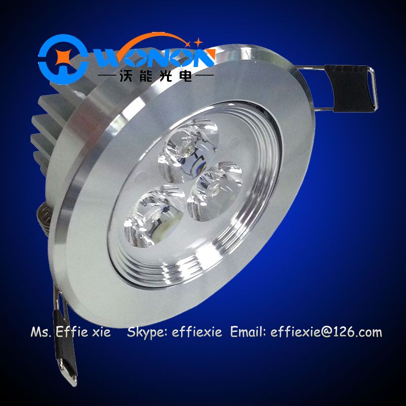 3x1W LED Ceiling Lights with CE Rohs 