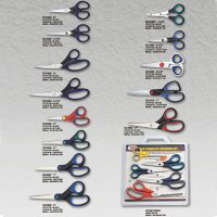Soft-Grip Scissors (ISO9001, 2Cr13)