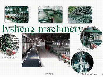 paper-faced gypsum board production line