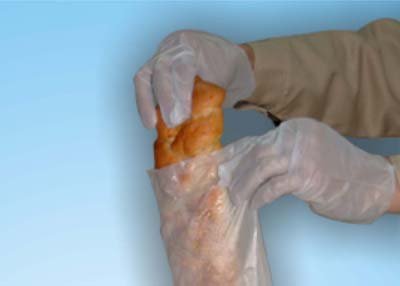 biodegradable food contact glove