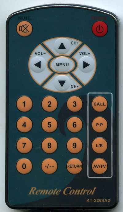 Remote controller(used by Mp3, Mp4, DVD, TV, digital frame etc.)