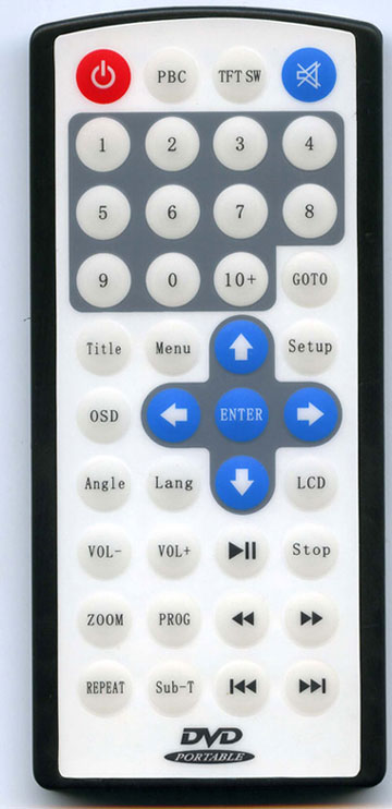 remote controller(DVD, TV, digital frame)