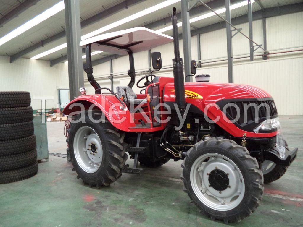 ENFLY farm tractor DQ754 75hp 4WD, wheel tractor, farm machinery