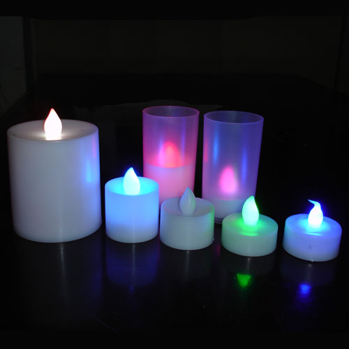 led candle light