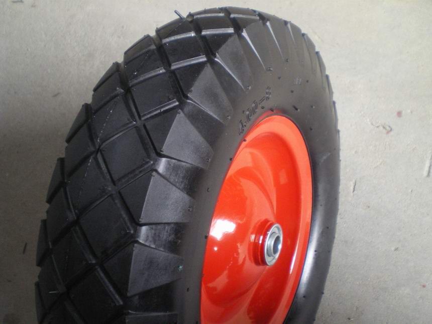 rubber wheels  for wheelbarrow