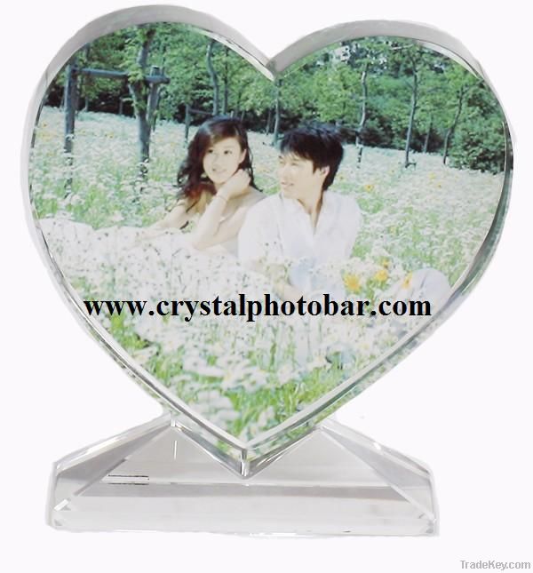 Personalized wedding / birthday gifts shining crystal heart