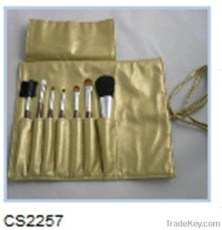 Cosmetics set with make up sets, brushes, promotion, gifts