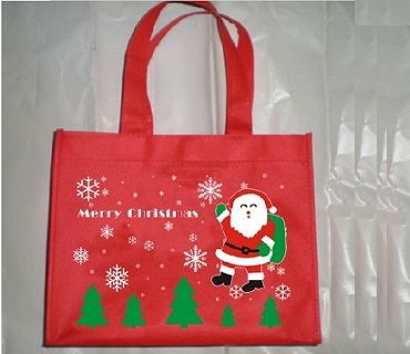 christmas gift bag shopping bag