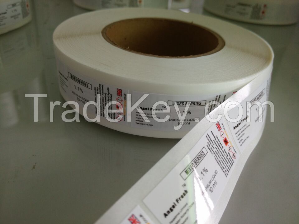 Customized High Quality Self Adhesive Printing Thermal Private Label