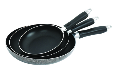 3pcs aluminium frying pan