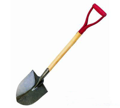 Long handle shovel