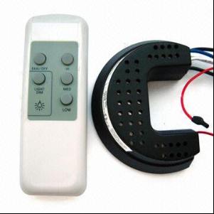 Remote control for decorative ceiling fan