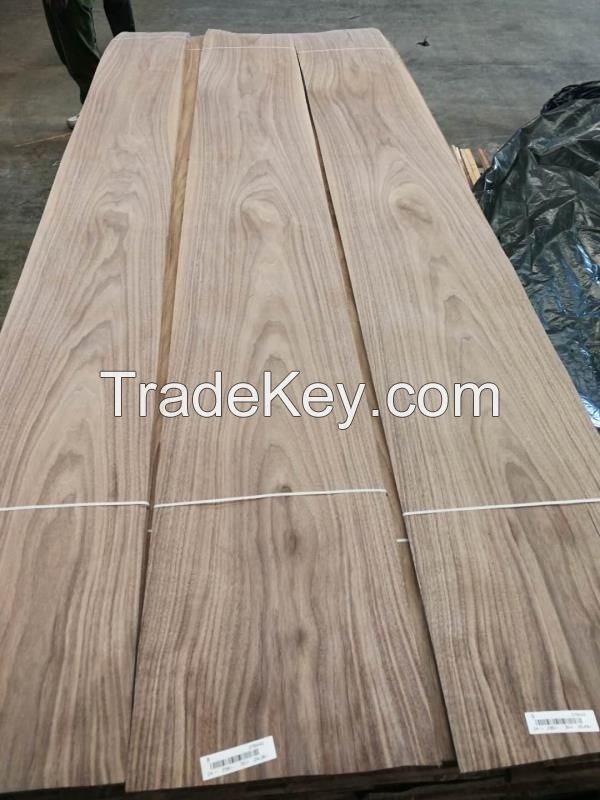 Natural black walnut  wood veneer