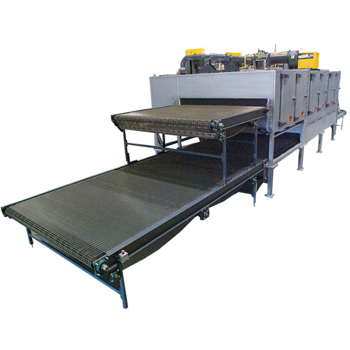 Double Tier Pre Heating Conveying Oven