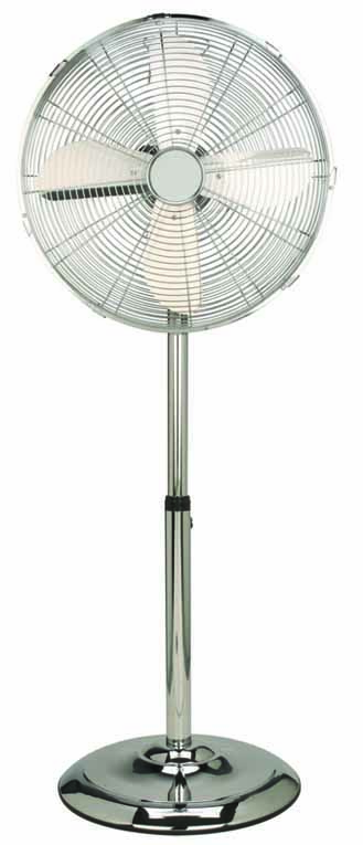 Metal stand fan