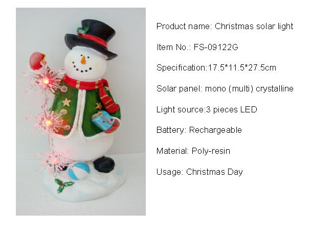 Christmas solar light