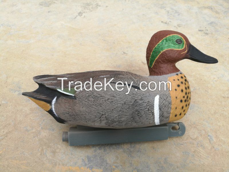 Duck hunting Green Wing Teal Decoy Economy Teal Decoys 12pk