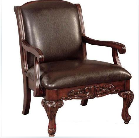 Study leather chair