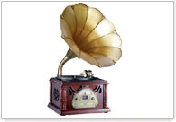 antique music player