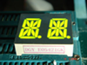 2 digit LED display