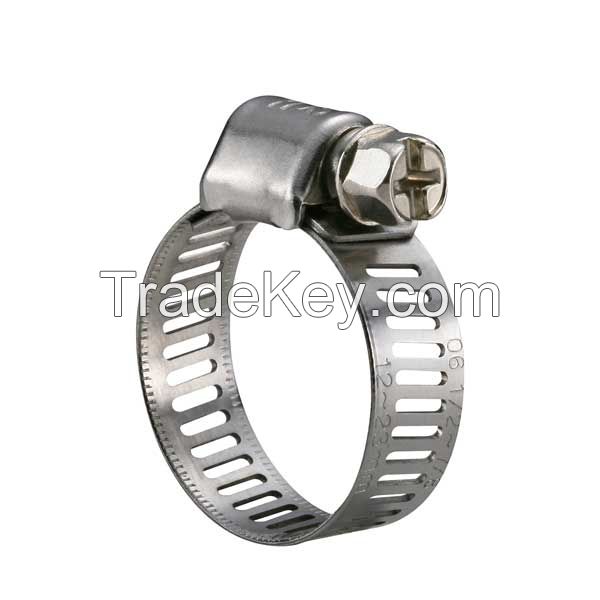 Worm Drive Hose Clamps (Perforated Mini Type) - 3/8&amp;amp;amp;amp;amp;quot; (9mm)