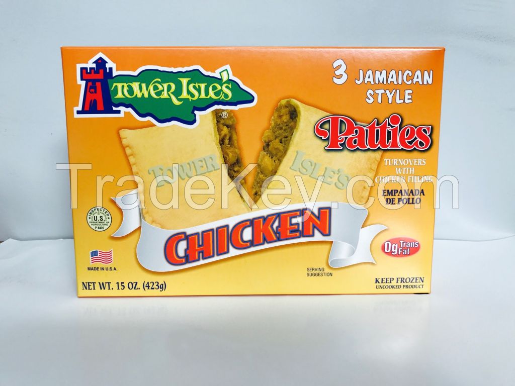 3 Pack Jamaican Style Patties