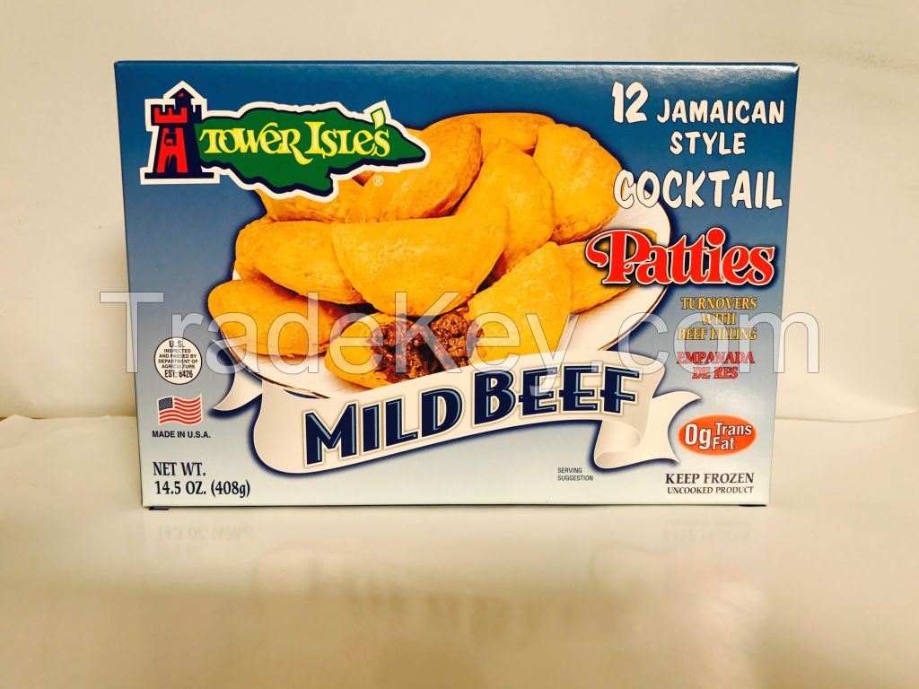 12 Pack Jamaican Style Cocktail Patties