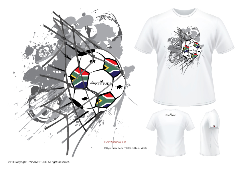 2010 Soccer World Cup Soccer T Shirt - Goal