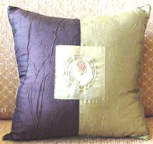 Handmade embroidery cushion cover