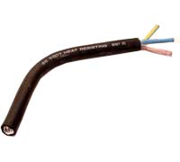 Rubber sheathed flexible cable