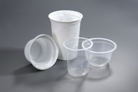 Thermofolded Plastic Cup