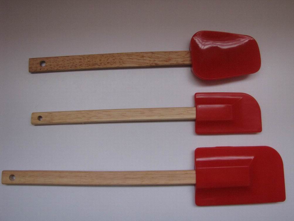 silicone spatula, silicone scraper, silicone kitchenware, silicone